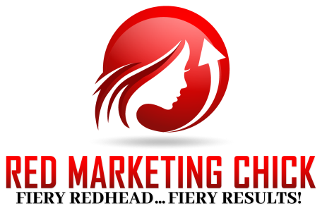 Red Marketing Chick