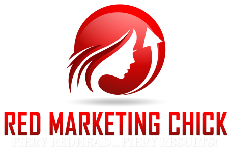 Red Marketing Chick